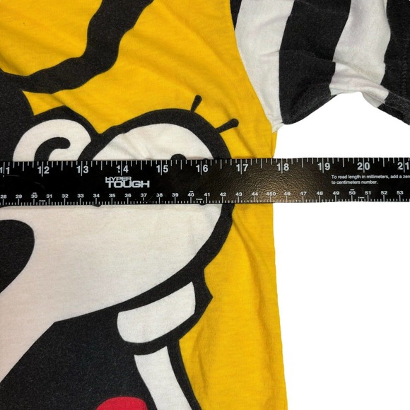 Vintage Yellow Goofy Disney Mickey & Co AOP Shirt Small - Picture 5 of 7